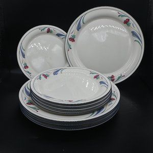 Lenox China Poppies on Blue